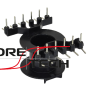 BV-RM12-1-12RD (PET) каркас, частини трансформаторів